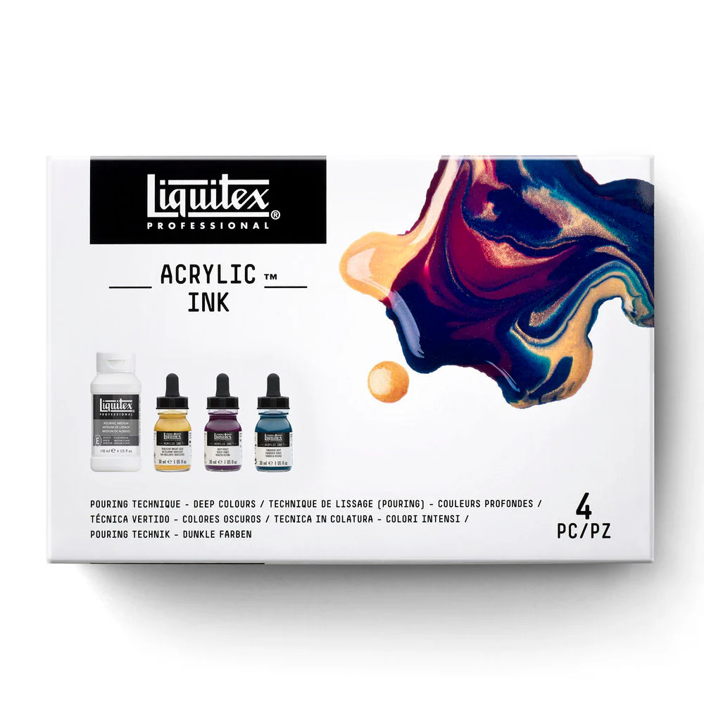 Professional Pouring Technique - Deep Colors Set - Image 4
