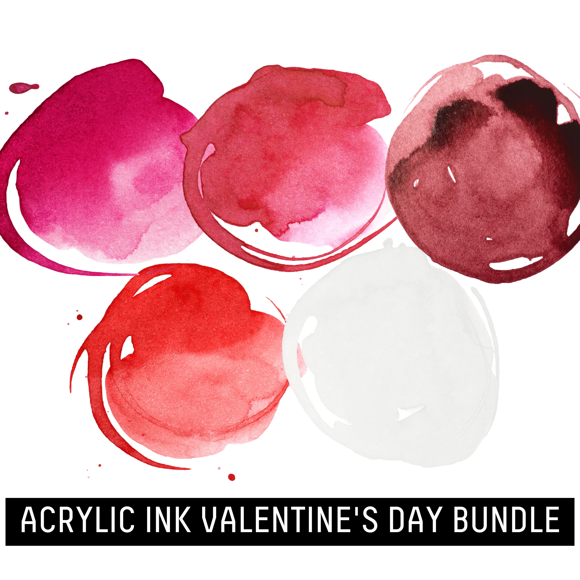Acrylic Ink Valentine's Day Bundle - Image 2