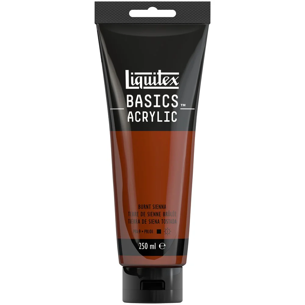 Basics Acrylic Color - Burnt Sienna - Image 4
