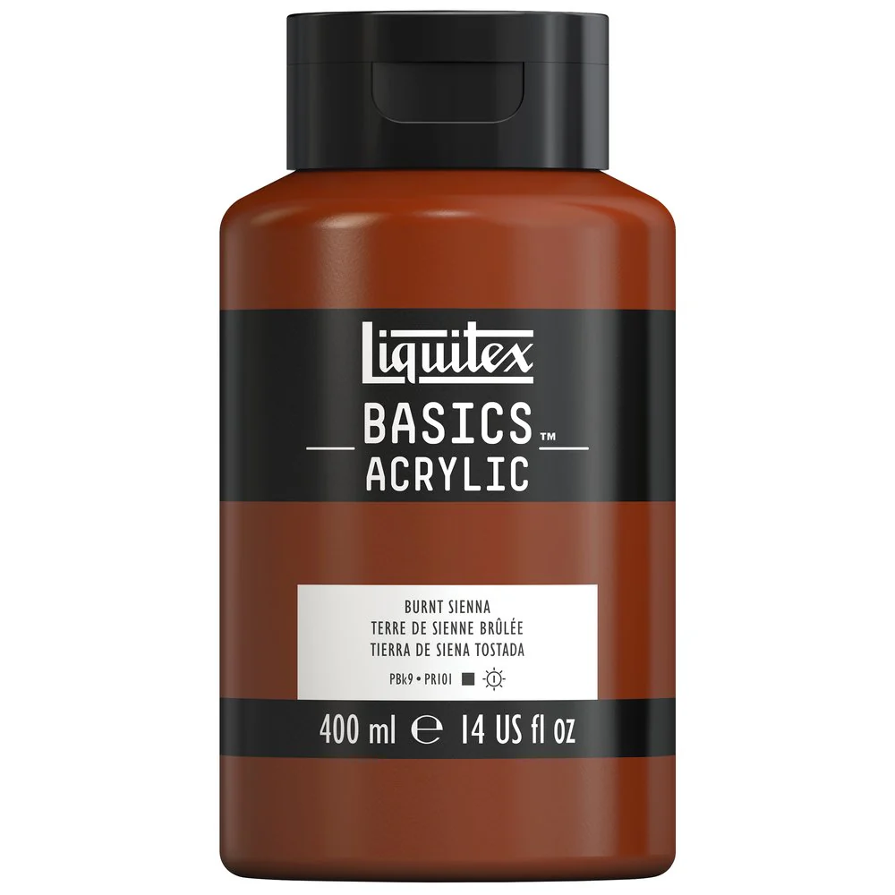 Basics Acrylic Color - Burnt Sienna - Image 5