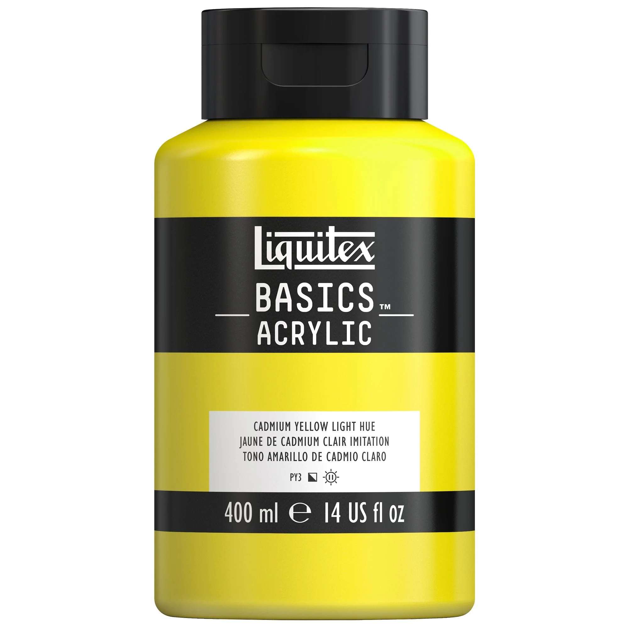 Basics Acrylic Color - Cadmium Yellow Light Hue - Image 5