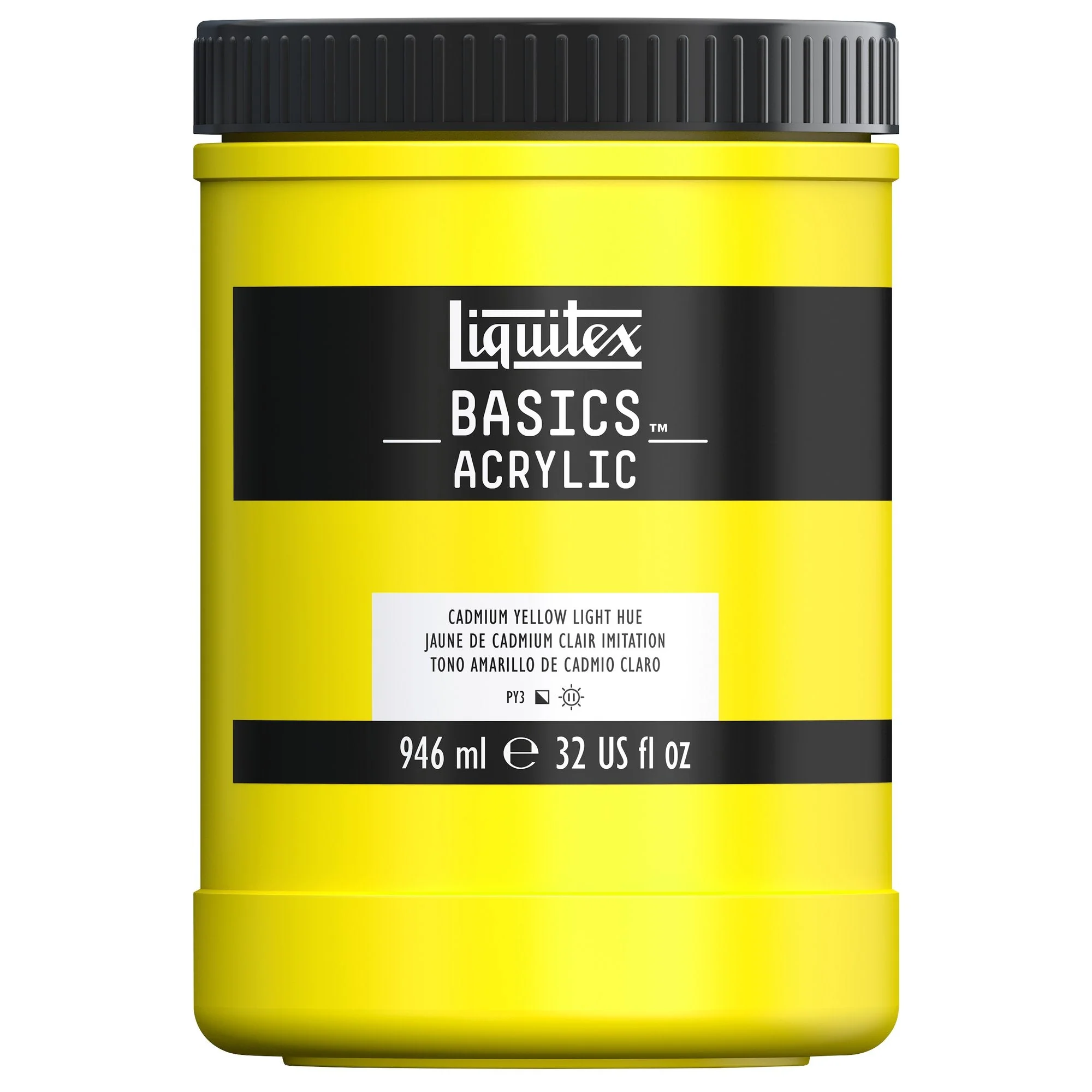 Basics Acrylic Color - Cadmium Yellow Light Hue - Image 6