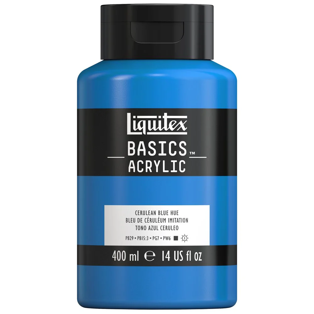 Basics Acrylic Color - Cerulean Blue Hue - Image 5