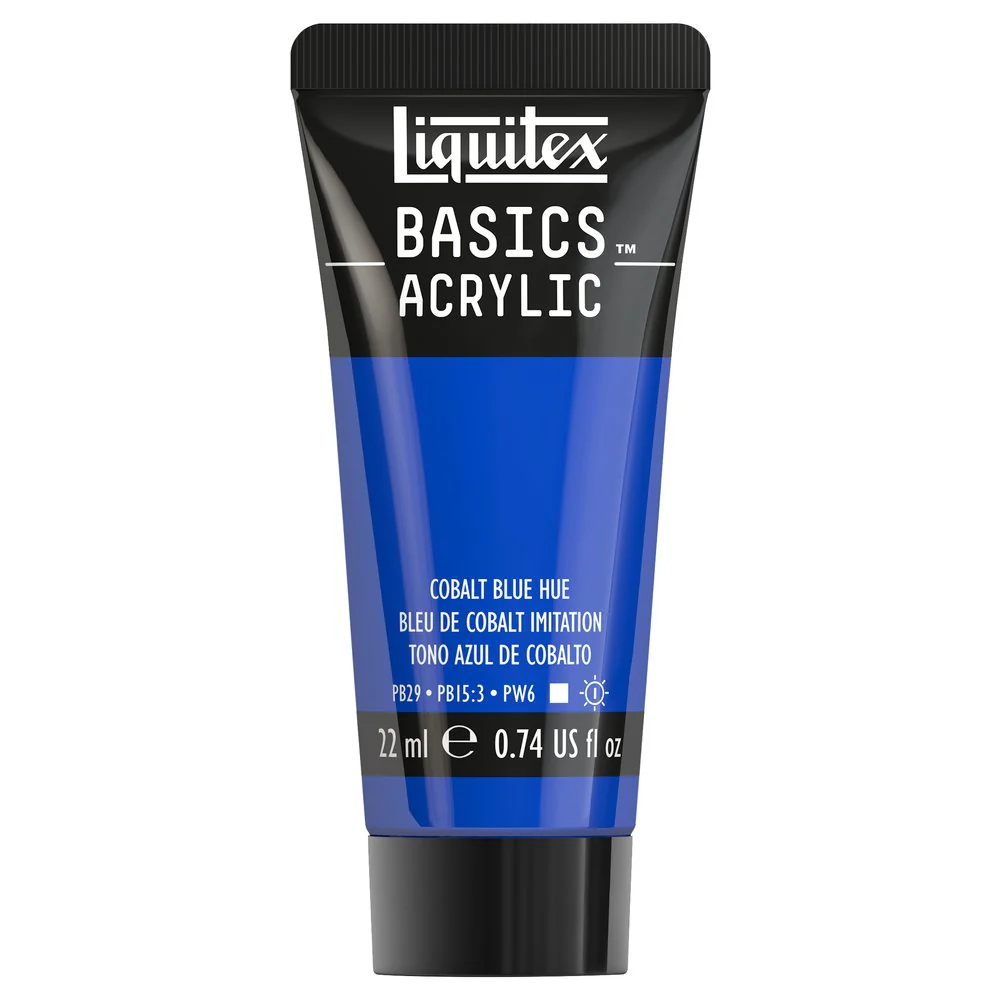 Basics Acrylic Color - Cobalt Blue Hue - Image 2