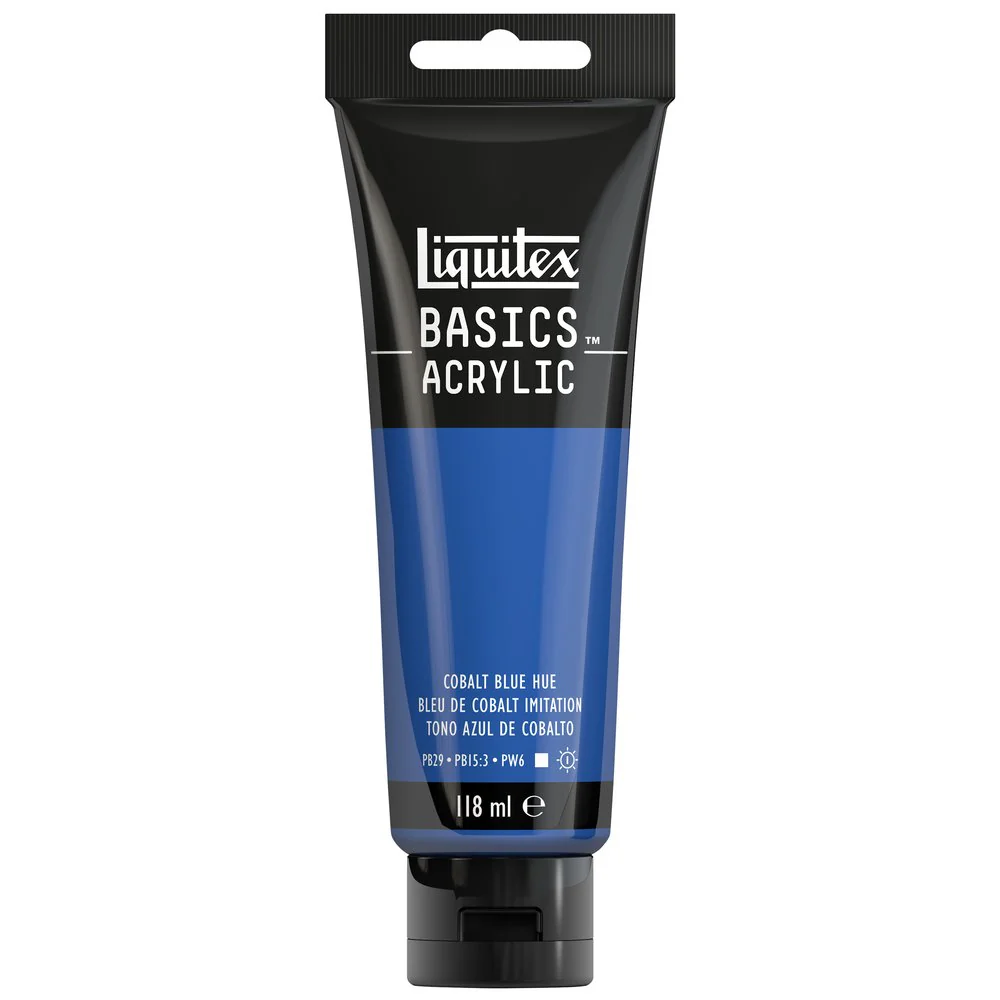 Basics Acrylic Color - Cobalt Blue Hue - Image 3