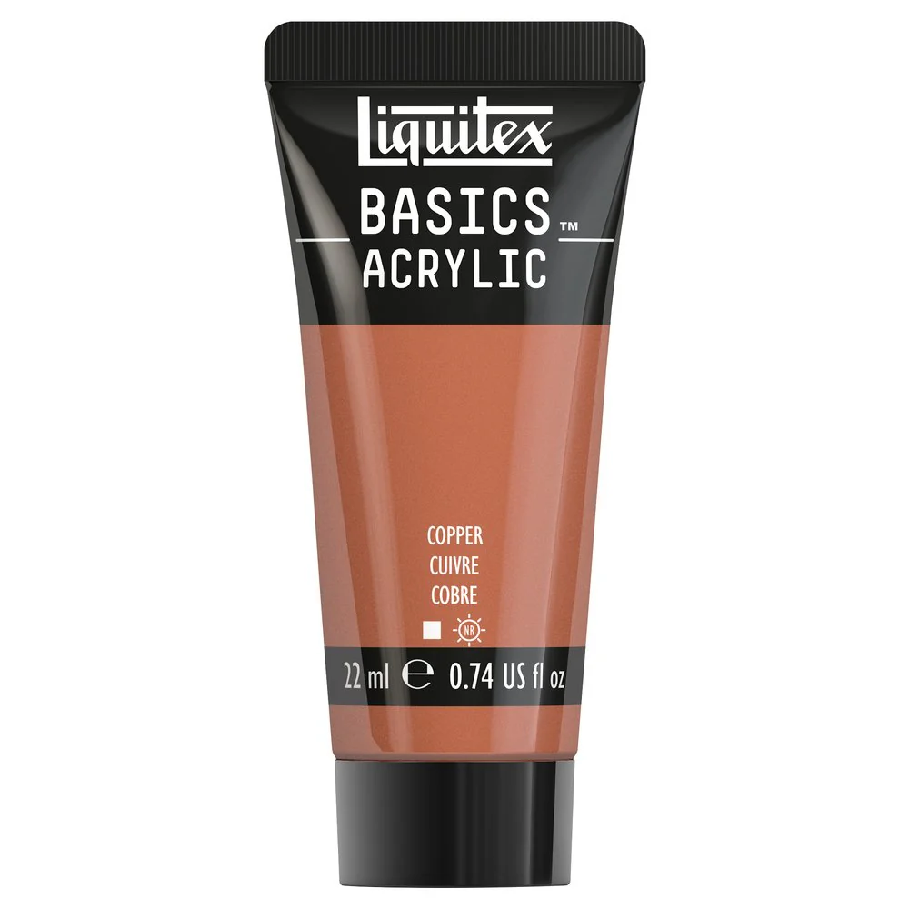 Basics Acrylic Color - Copper - Image 2