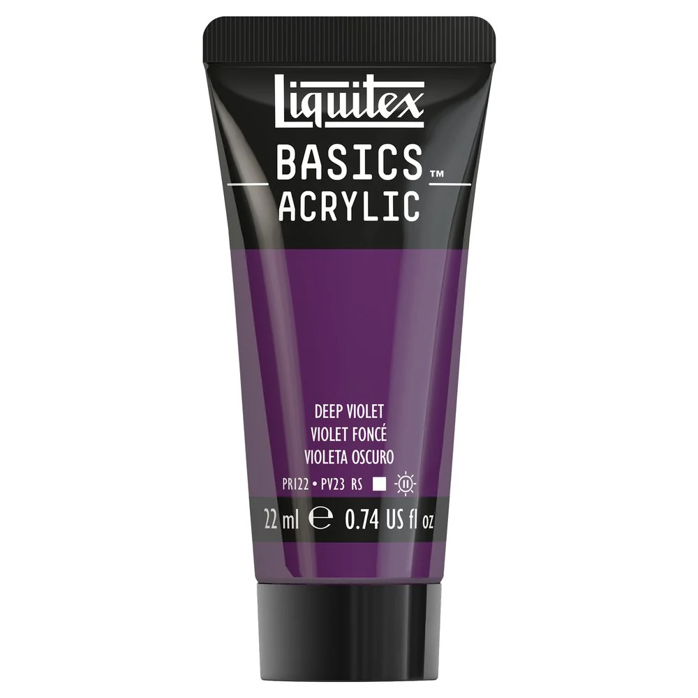 Basics Acrylic Color - Deep Violet - Image 2