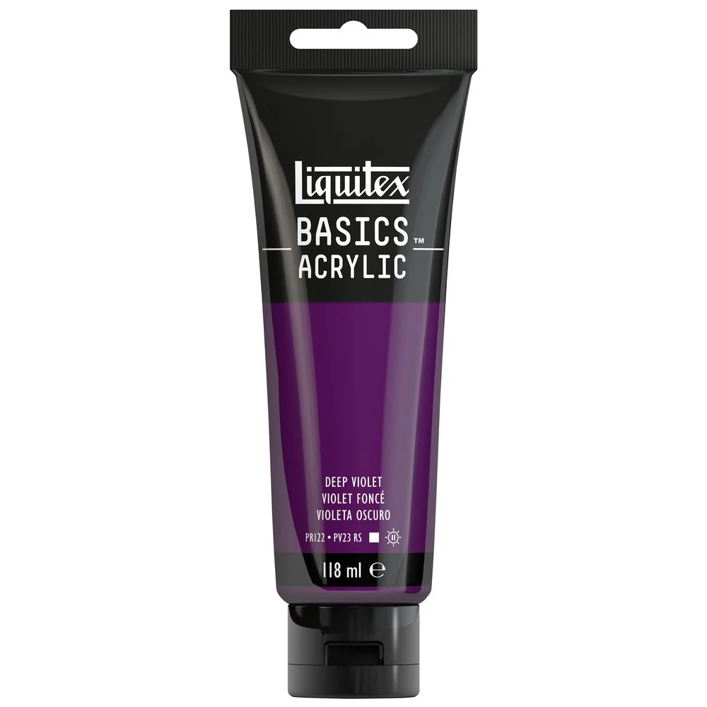 Basics Acrylic Color - Deep Violet - Image 3