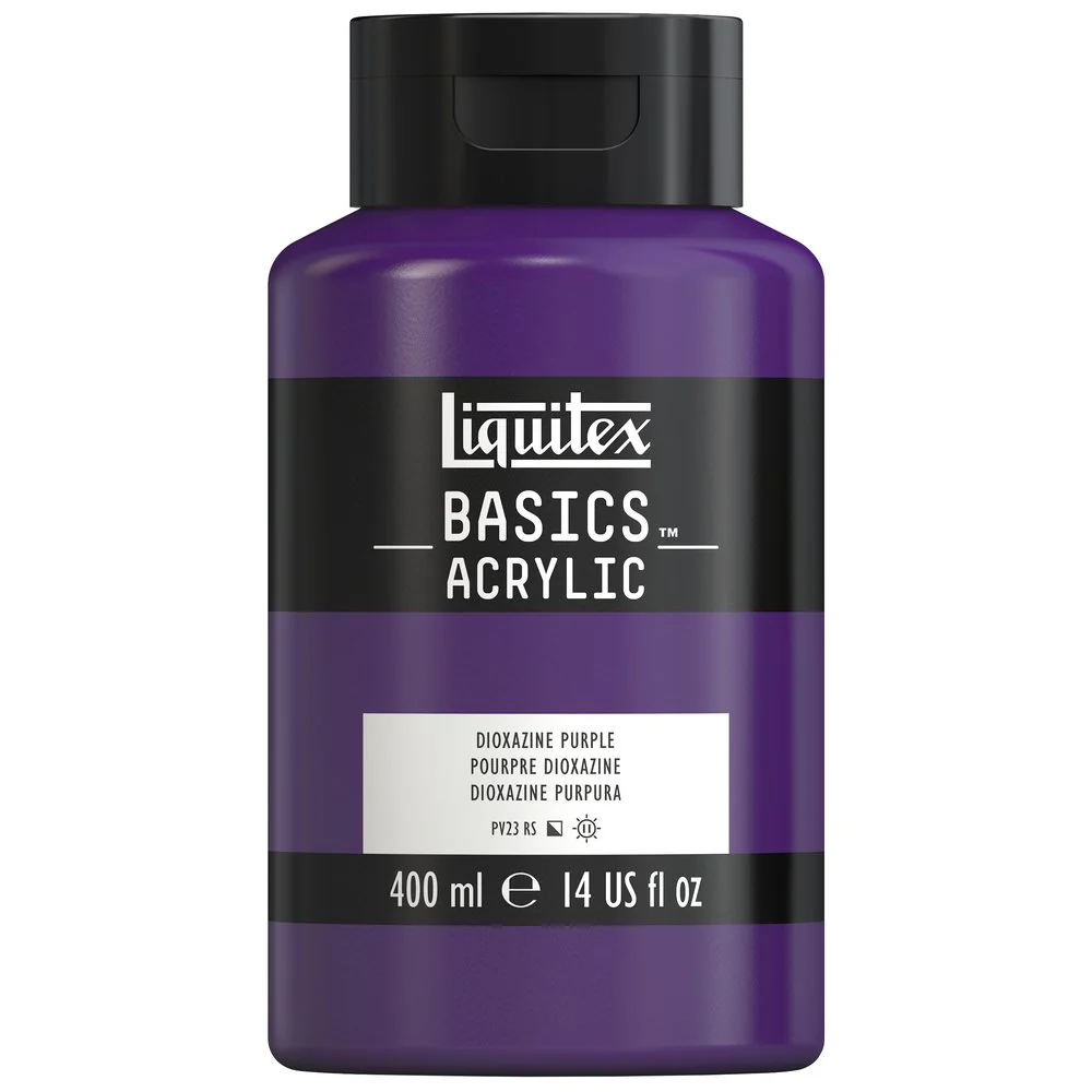 Basics Acrylic Color - Dioxazine Purple - Image 5