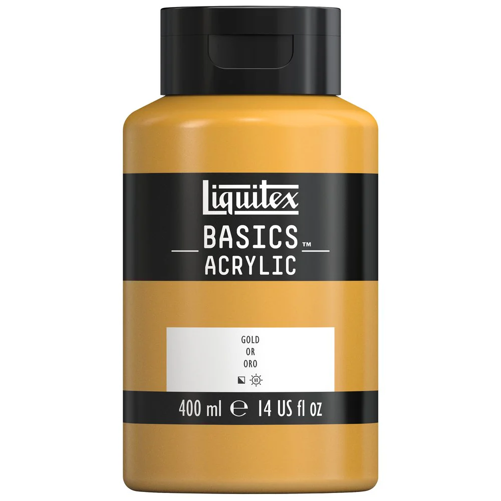 Basics Acrylic Color - Gold - Image 5