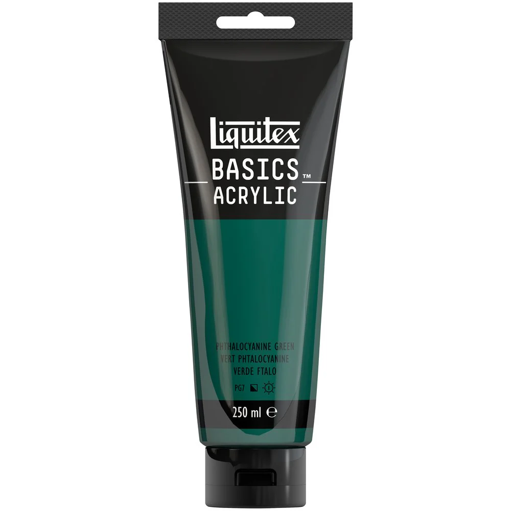 Basics Acrylic Color - Phthalocyanine Green - Image 4