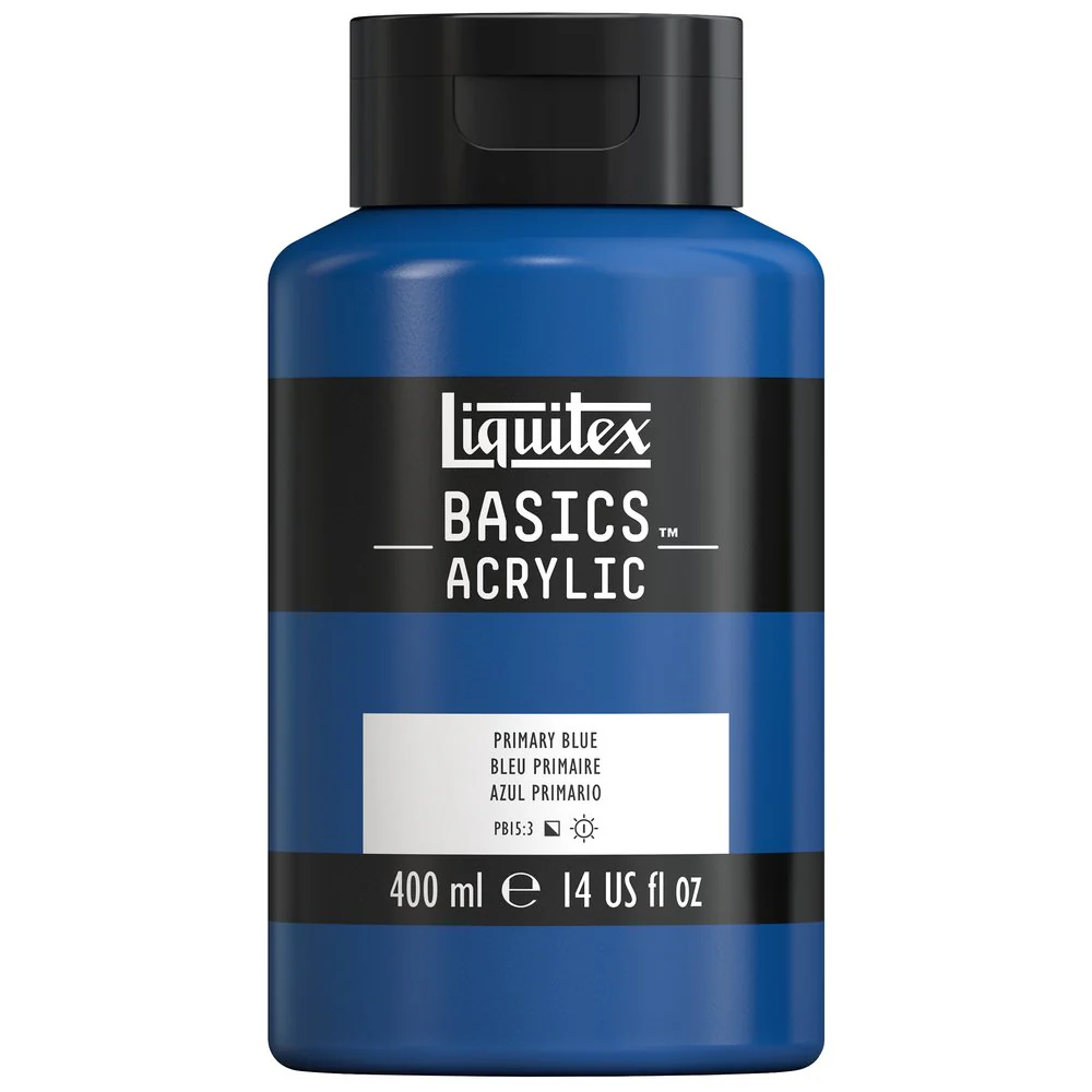 Basics Acrylic Color - Primary Blue - Image 5