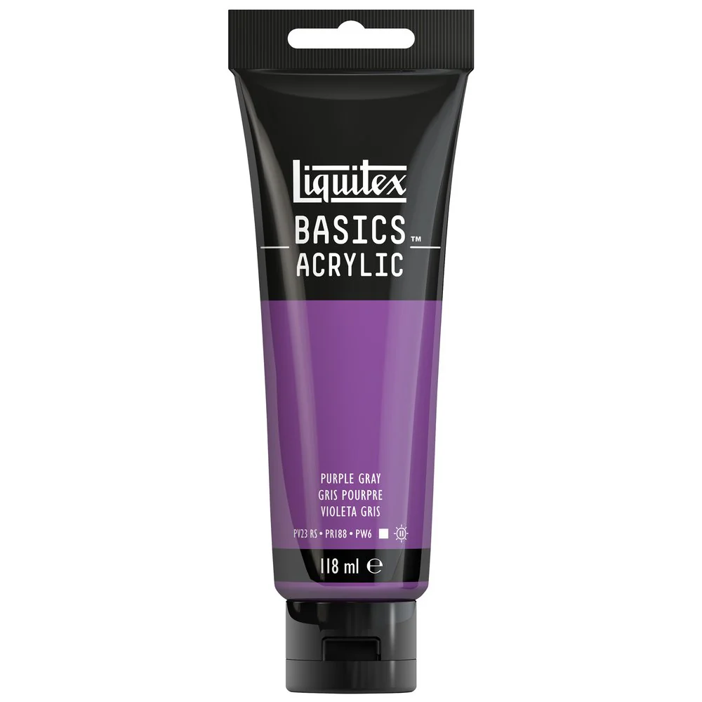 Basics Acrylic Color - Purple Gray - Image 3