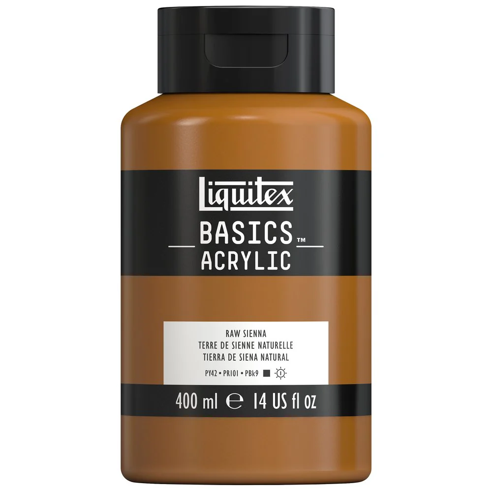 Basics Acrylic Color - Raw Sienna - Image 5