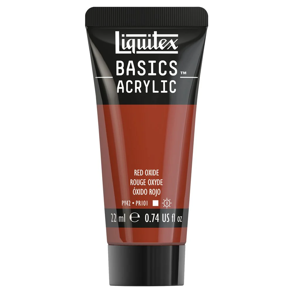 Basics Acrylic Color - Red Oxide - Image 3
