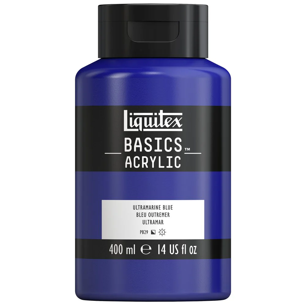 Basics Acrylic Color - Ultramarine Blue - Image 5