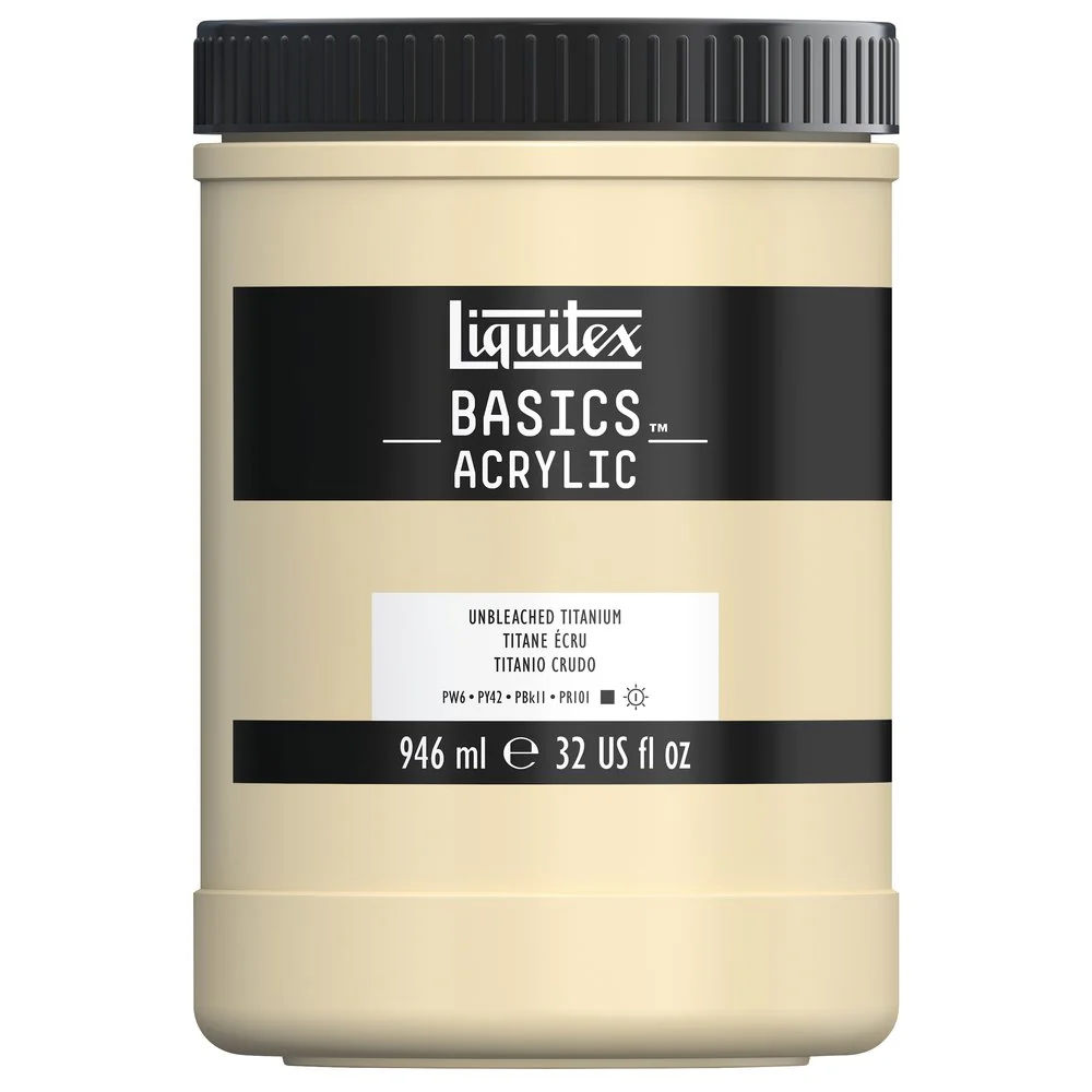 Basics Acrylic Color - Unbleached Titanium - Image 5