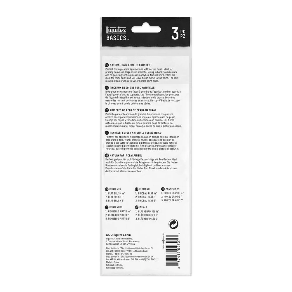 Basics Brush Natural Hair Set - 3 Pack - Image 3