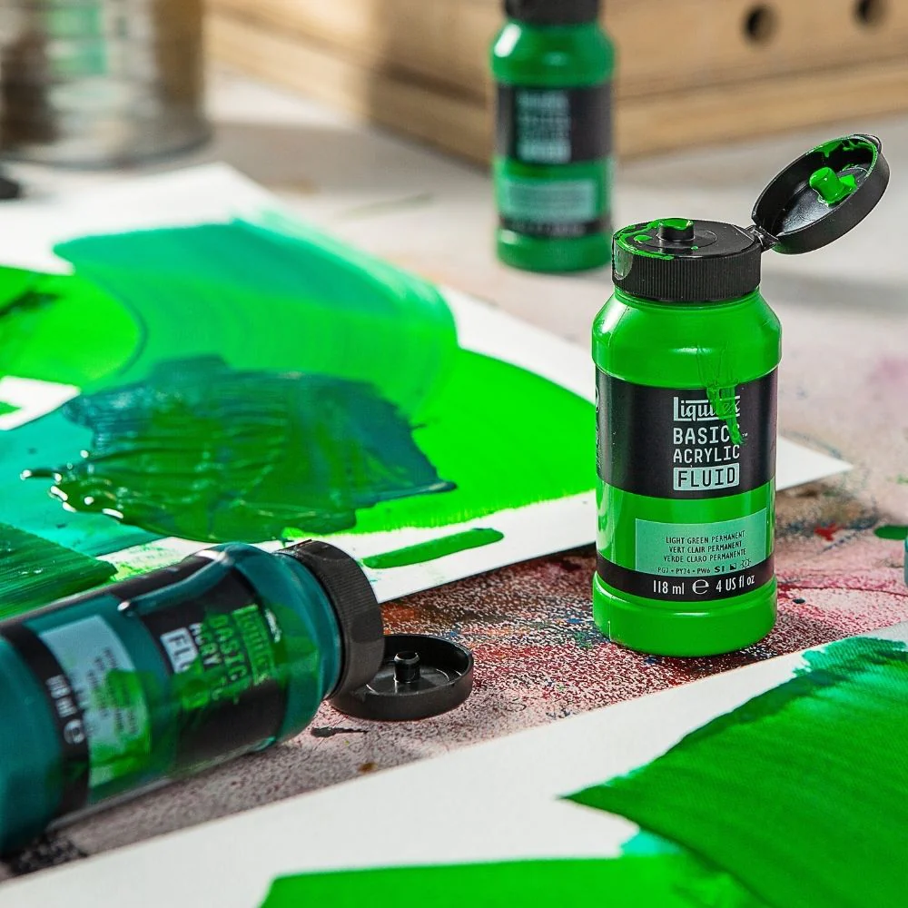Basics Fluid Acrylic Set 12X118ml - Image 6