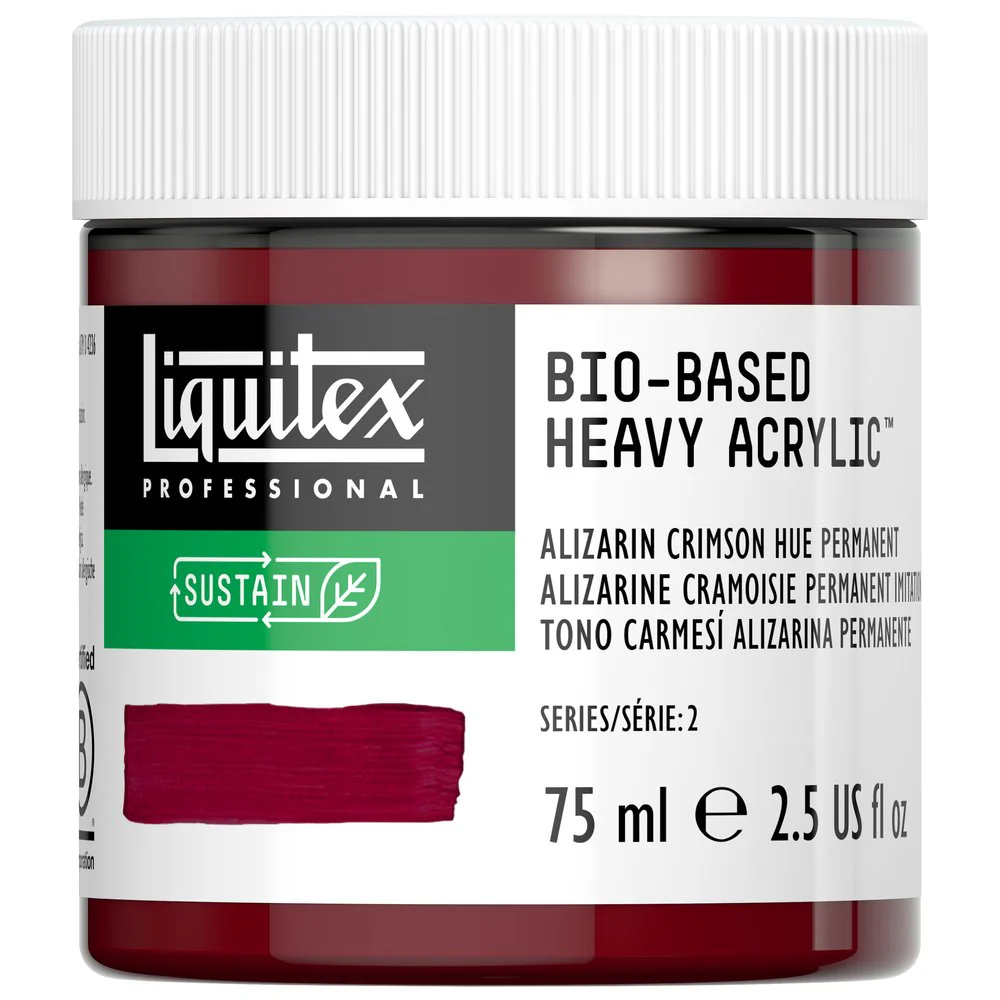 Biobased Heavy Acrylic - Alizarin Crimson Hue Permanent - Universal - Image 2