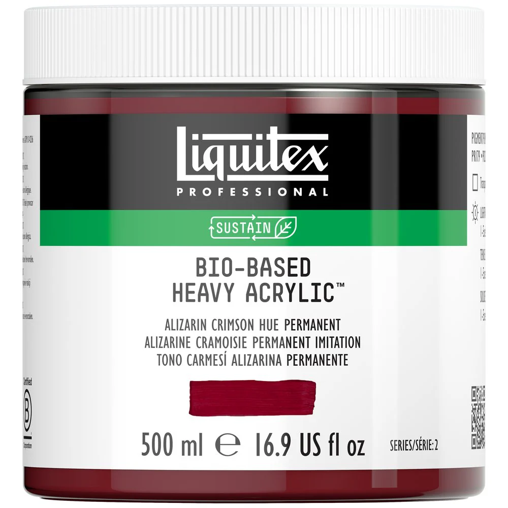 Biobased Heavy Acrylic - Alizarin Crimson Hue Permanent - Universal - Image 3