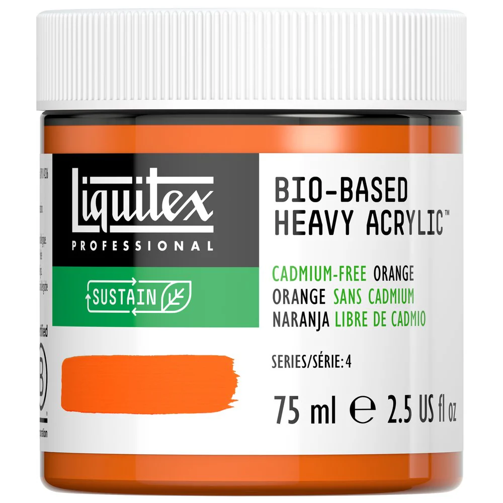 Biobased Heavy Acrylic - Cadmium-Free Orange - Universal - Image 2