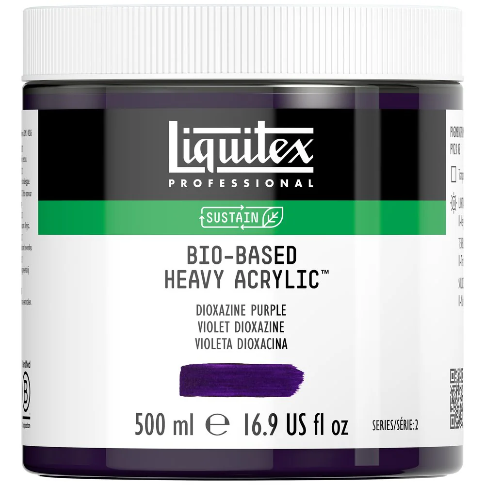 Biobased Heavy Acrylic - Dioxazine Purple - Universal - Image 3