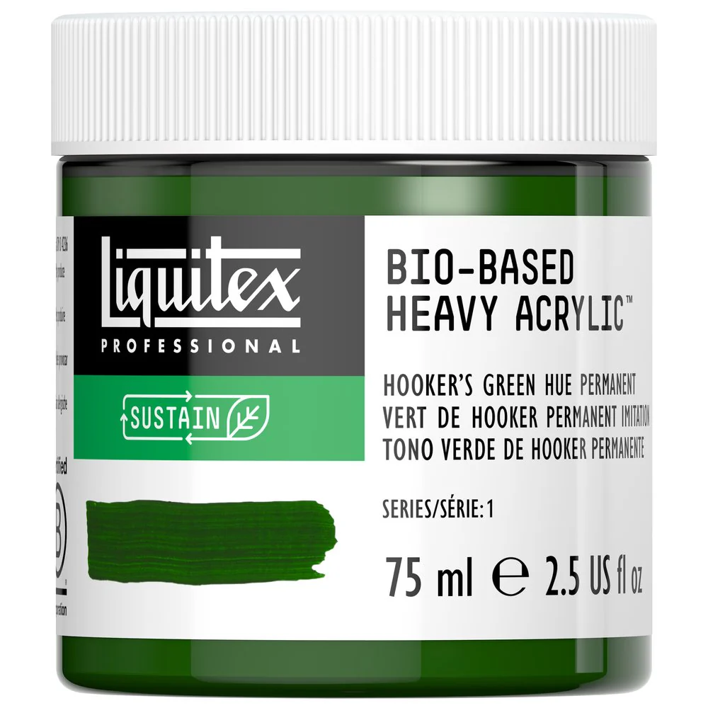 Biobased Heavy Acrylic - Hooker’s Green Hue Permanent - Universal - Image 2