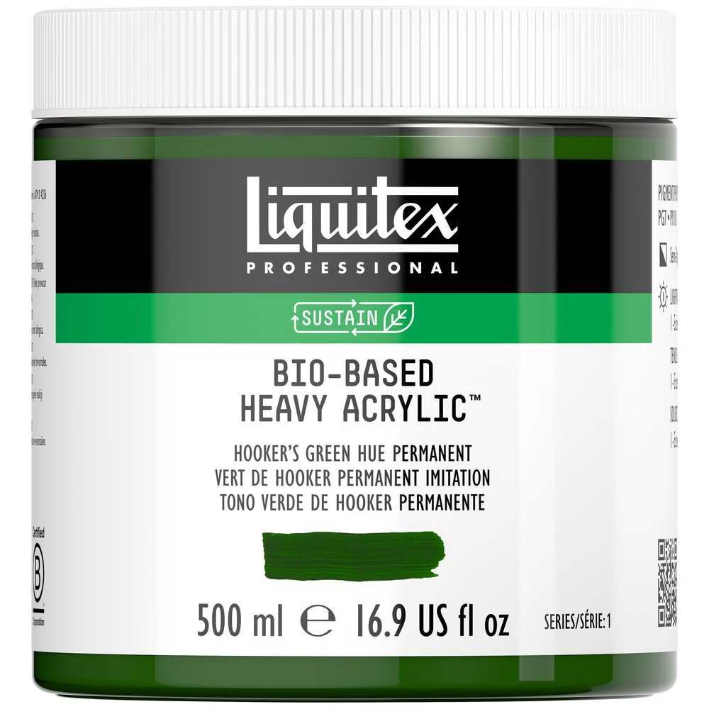 Biobased Heavy Acrylic - Hooker’s Green Hue Permanent - Universal - Image 3