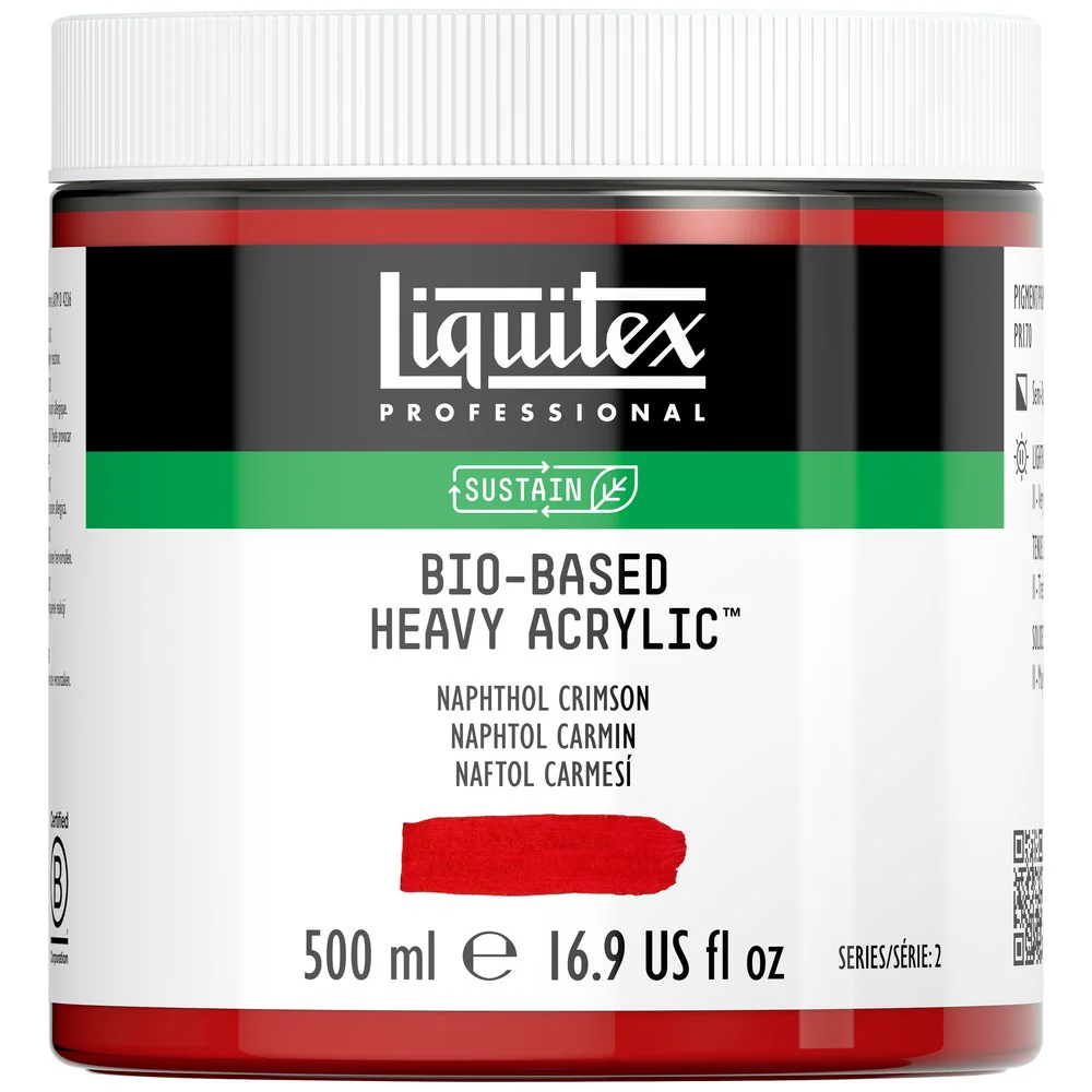 Biobased Heavy Acrylic - Naphthol Crimson - Universal - Image 3