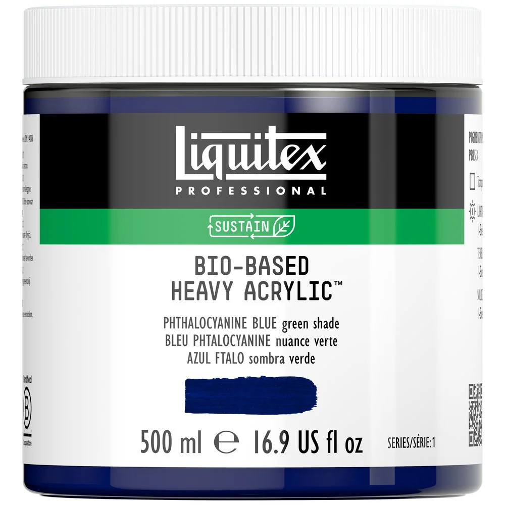Biobased Heavy Acrylic - Phthalocyanine Blue Green Shade - Universal - Image 3