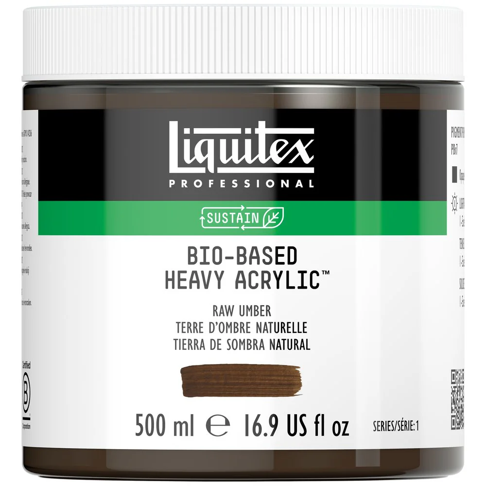 Biobased Heavy Acrylic - Raw Umber - Image 3