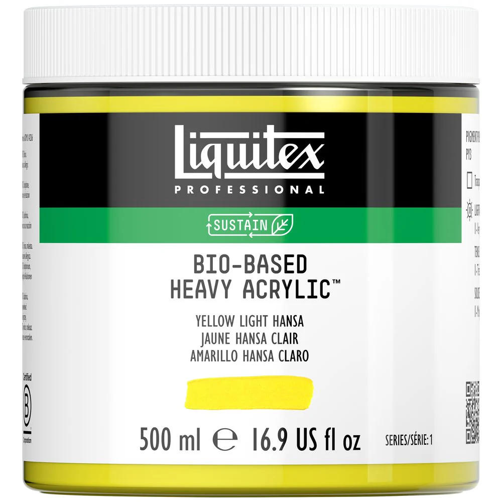 Biobased Heavy Acrylic - Yellow Light Hansa - Universal - Image 3