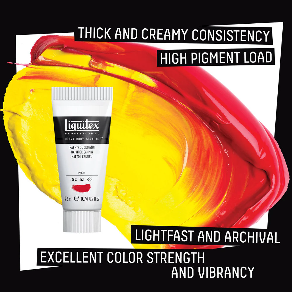 Heavy Body Acrylic Set - 6x22ml - Classics - Image 4