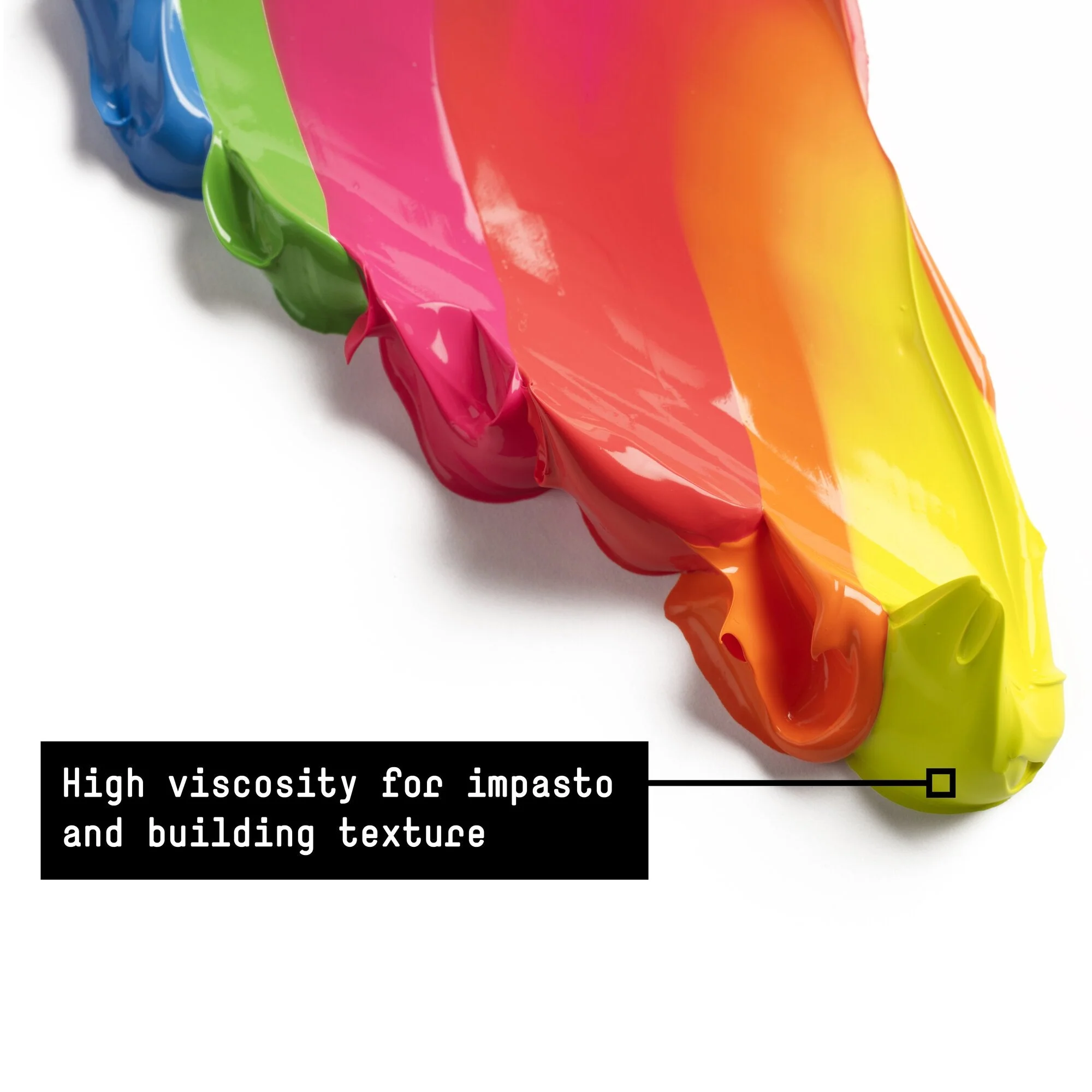 Heavy Body Acrylic Set - 6x59ml - Fluorescents - Image 4