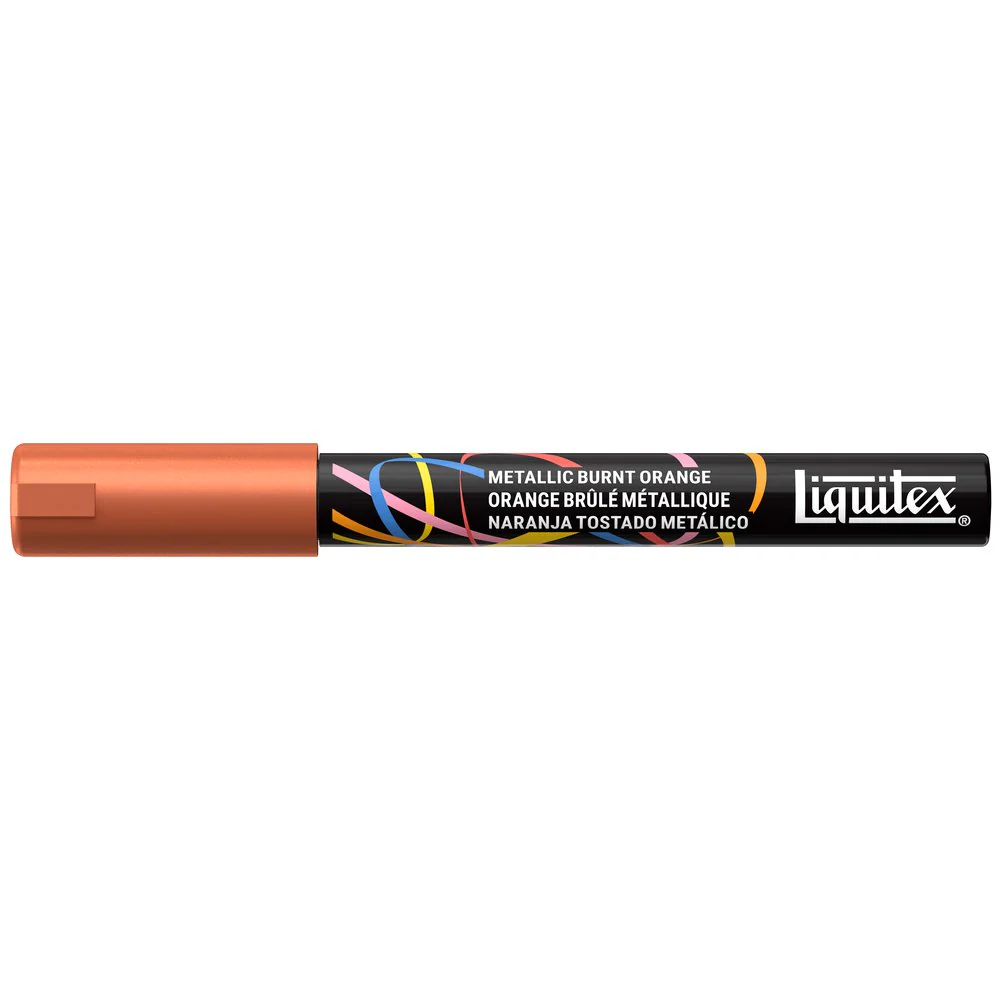 Liquitex Marker - Metallic Burnt Orange - Image 3