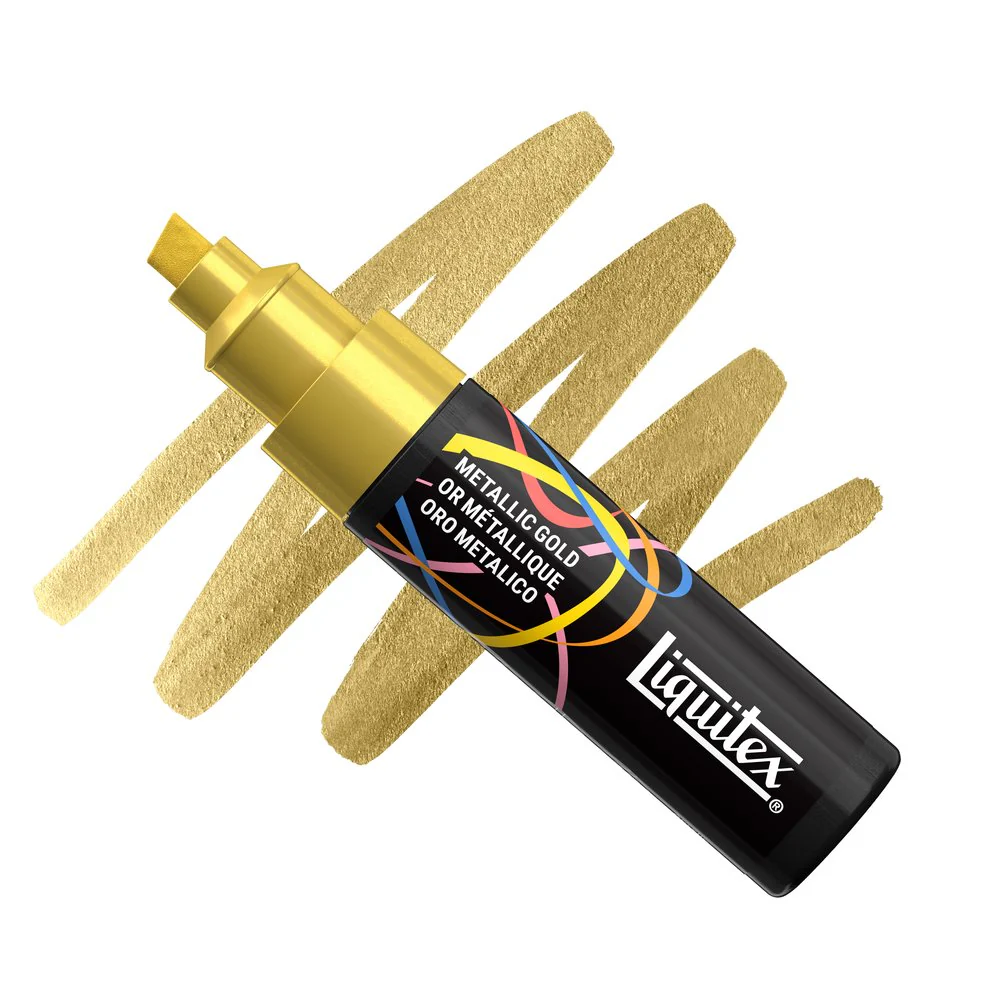 Liquitex Marker - Metallic Gold - Image 3