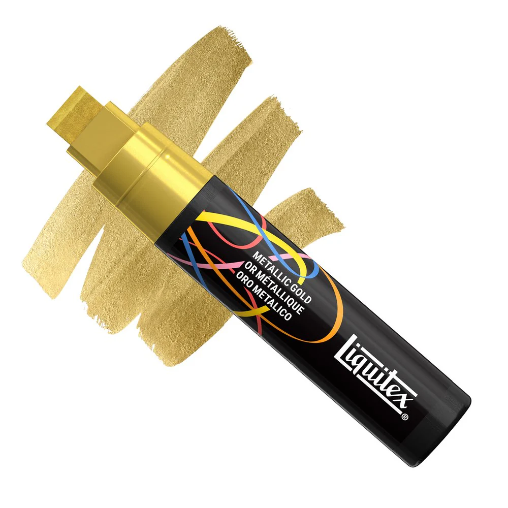 Liquitex Marker - Metallic Gold - Image 4