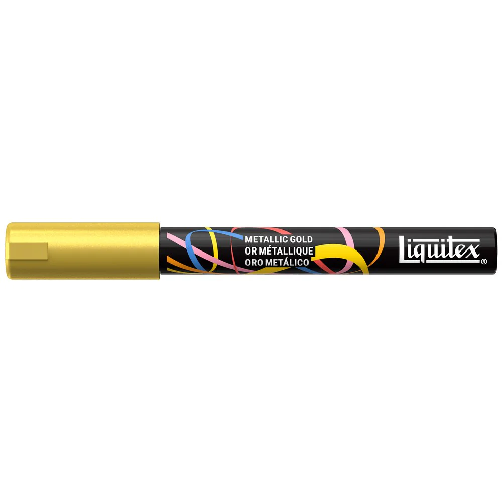Liquitex Marker - Metallic Gold - Image 6