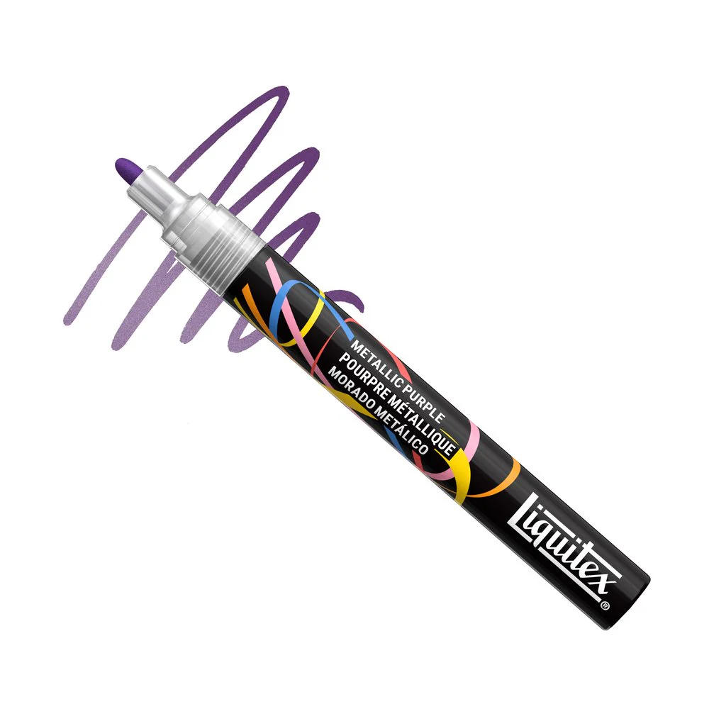Liquitex Marker - Metallic Purple - Image 2