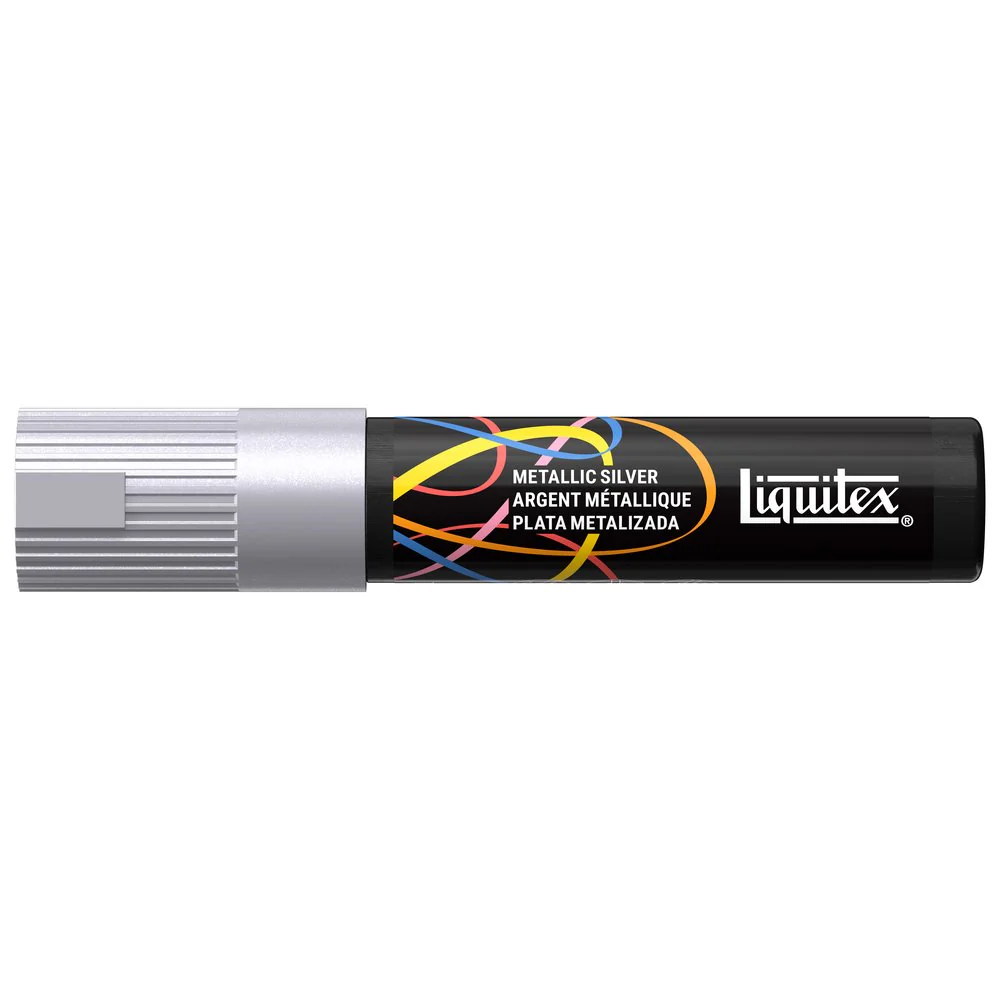 Liquitex Marker - Metallic Silver - Image 7