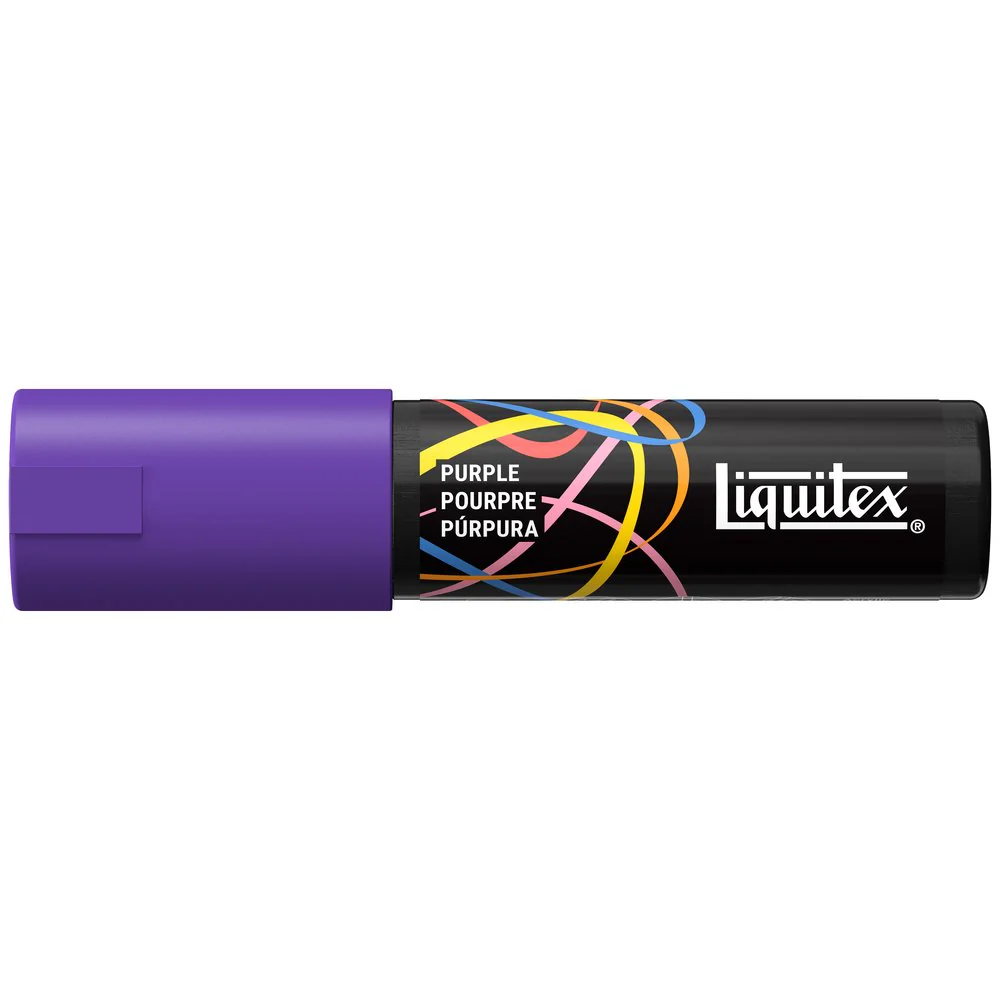 Liquitex Marker - Purple - Image 5