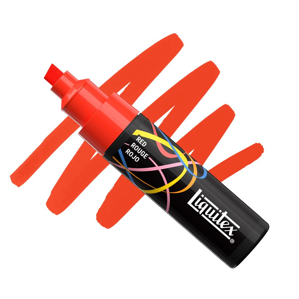 Liquitex Marker - Red - Image 3