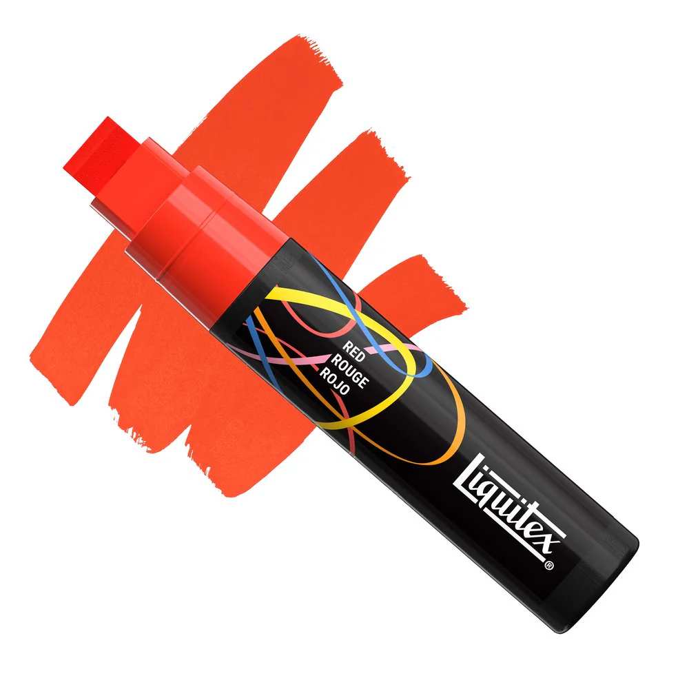 Liquitex Marker - Red - Image 4