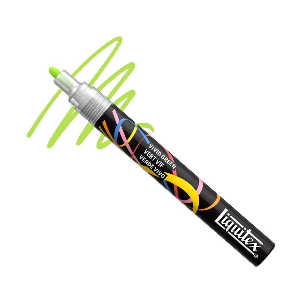 Liquitex Marker - Vivid Green - Image 2