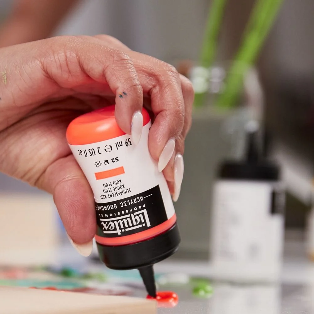 Professional Acrylic Gouache - Burnt Umber - Image 5