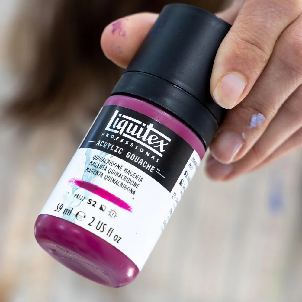 Professional Acrylic Gouache - Cadmium-Free Yellow Light - Image 6