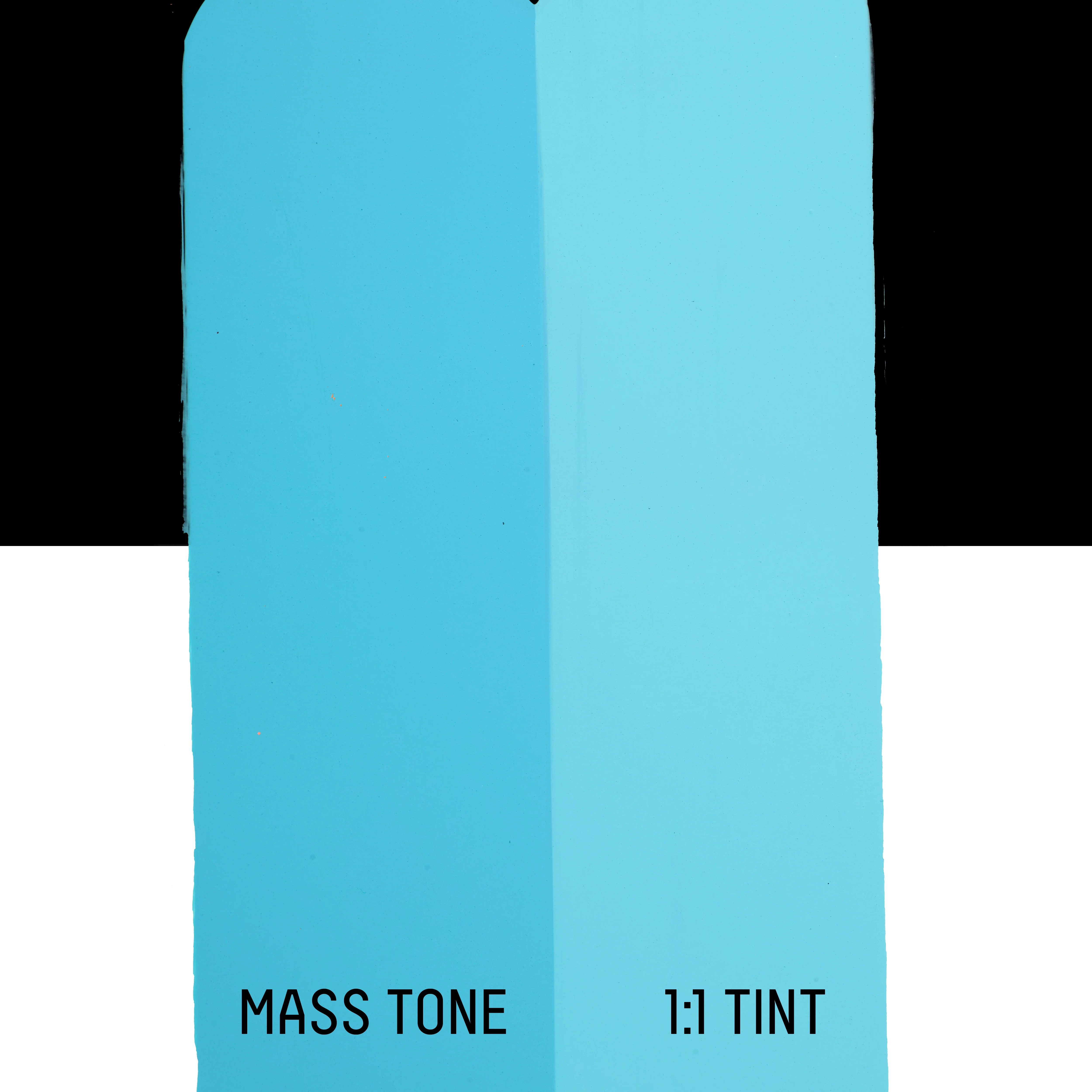 Professional Acrylic Gouache - Light Blue Permanent - Image 3