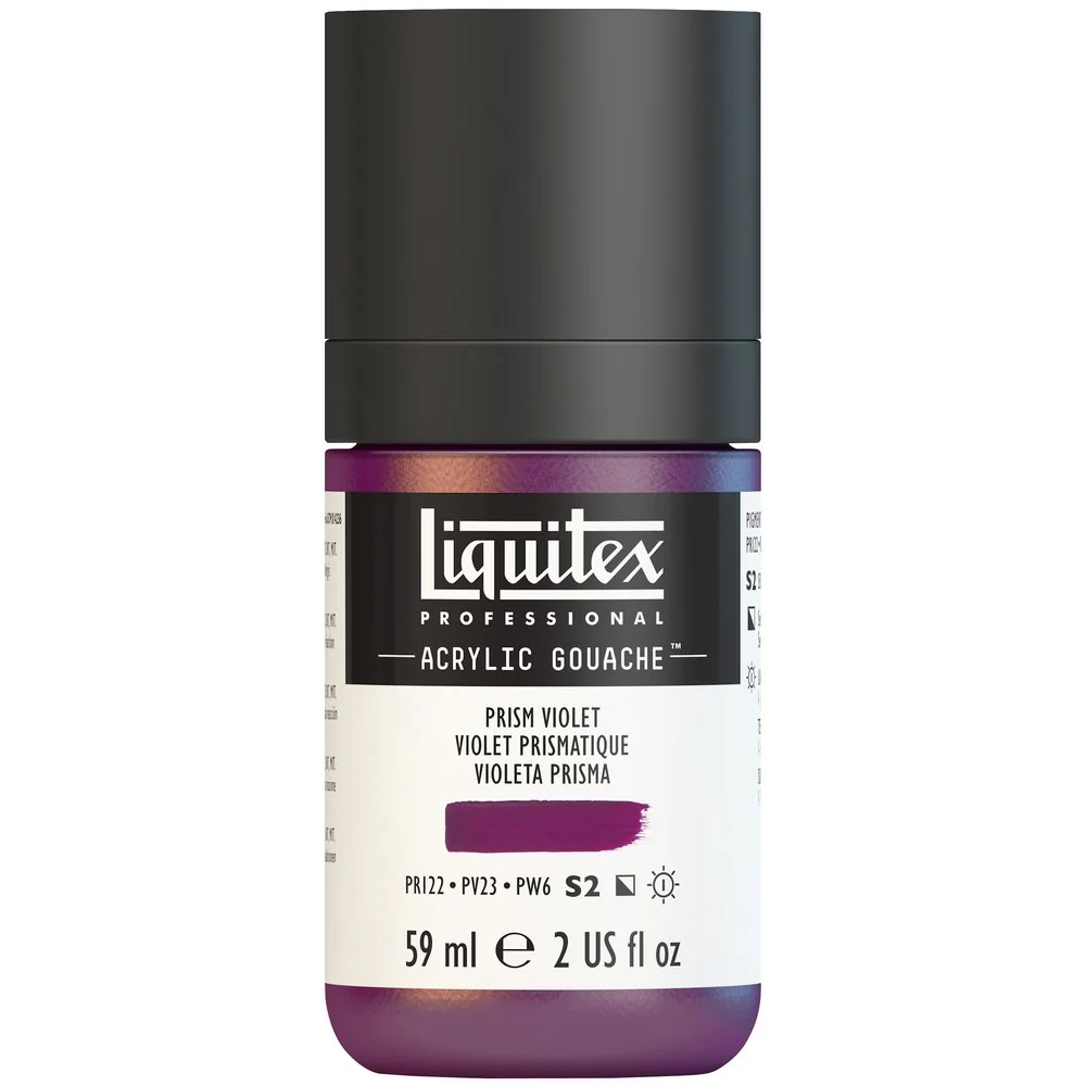 Professional Acrylic Gouache - Prism Violet - Image 2