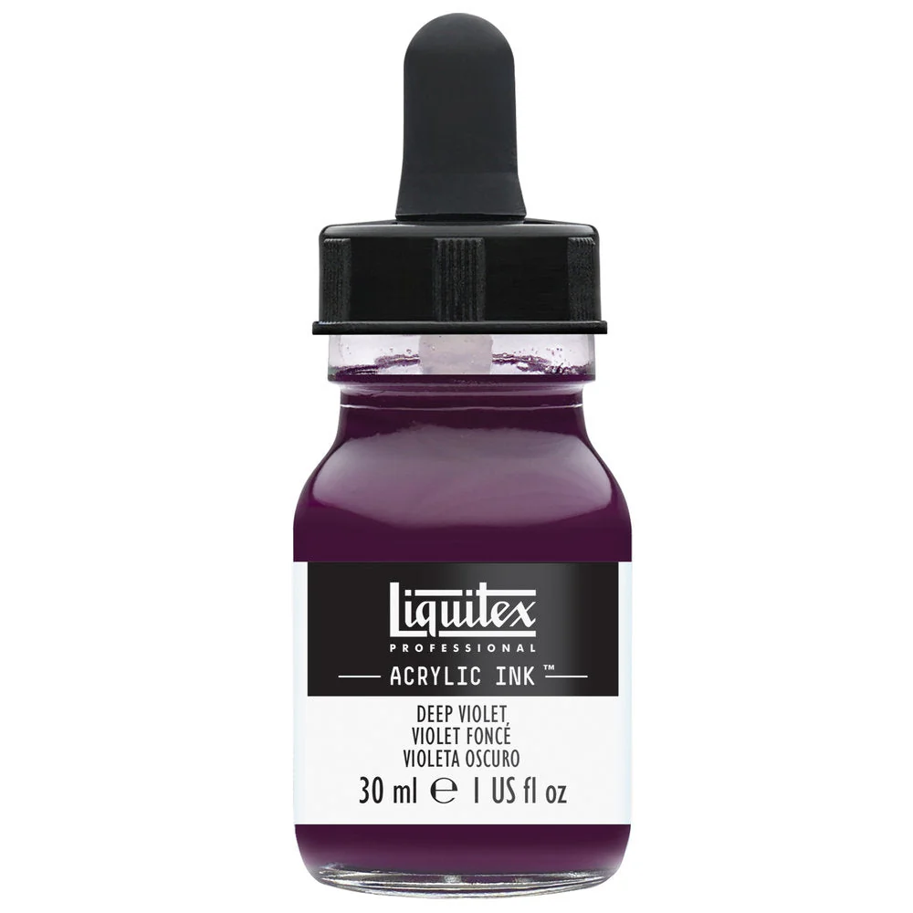Professional Acrylic Ink - Deep Violet - Image 2